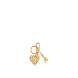 Louis Vuitton LV Lovers Heart bag Black Charm & Key Holder